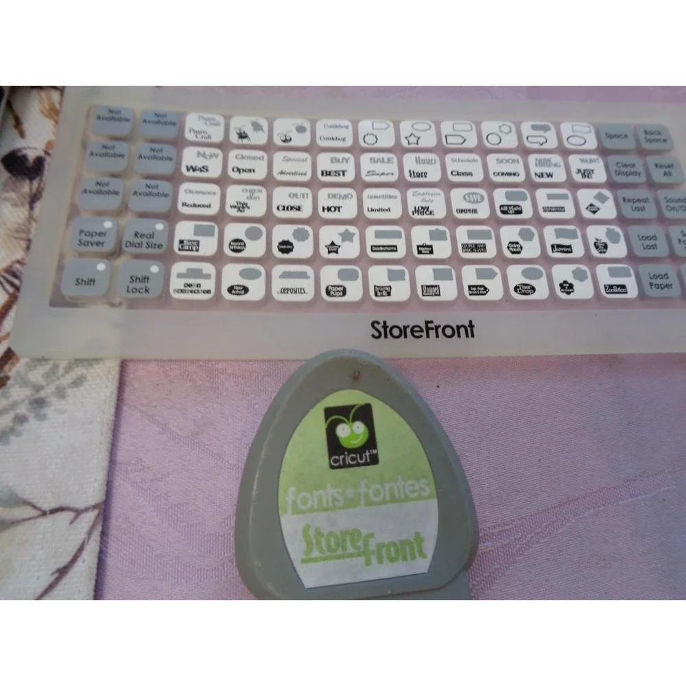 Cricut Die Cut Cartridge STOREFRONT Scrapbooking